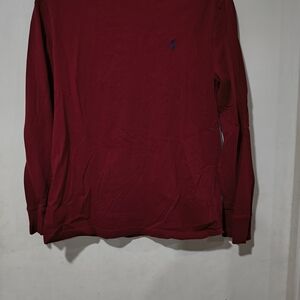 Polo Ralph Lauren Burgundy Long Sleeve Shirt